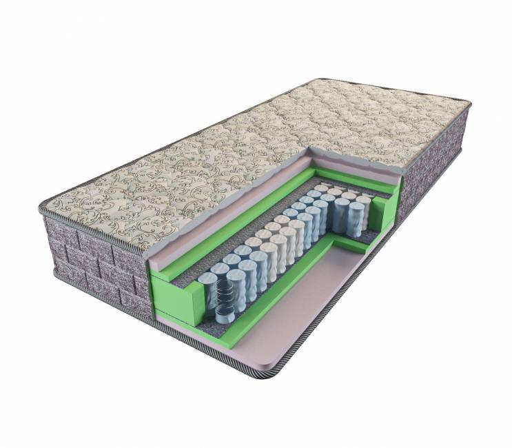 Средне-жесткий премиум матрас (ТФК) Изумруд 180х200