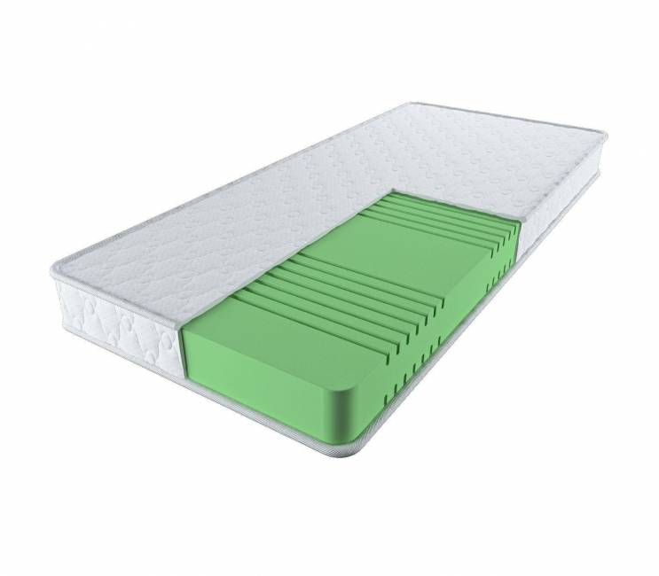 Жесткий беспружинный матрас Бирюза 80х200